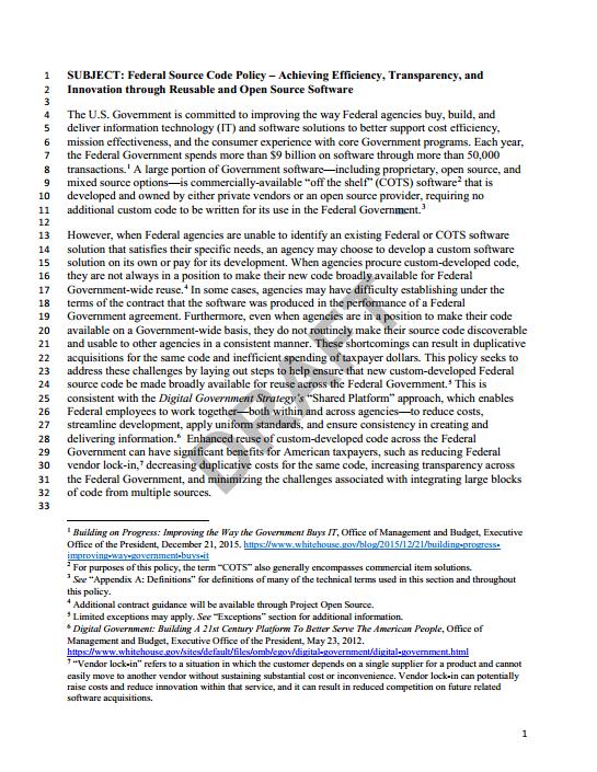 Government-wide Open Source Software policy-Laws Of Other Countries and ...